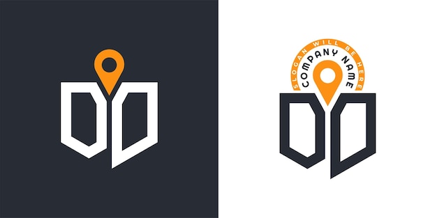 Iconos de doble vector para el reclutamiento y la navegación
