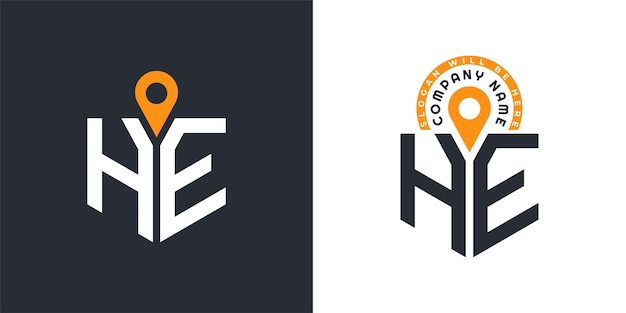Iconos de doble vector para el reclutamiento y la navegación