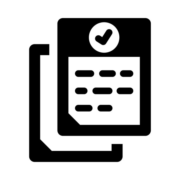 Iconos de documentos aprobados