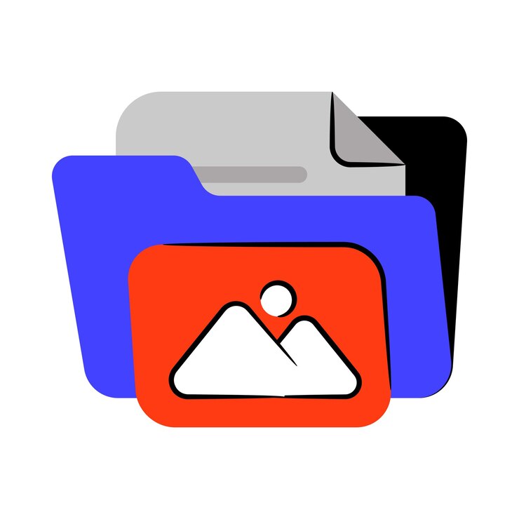 Iconos de documentos y carpetas