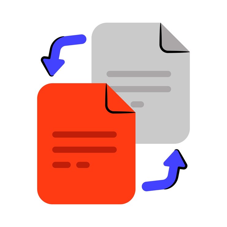 Iconos de documentos y carpetas