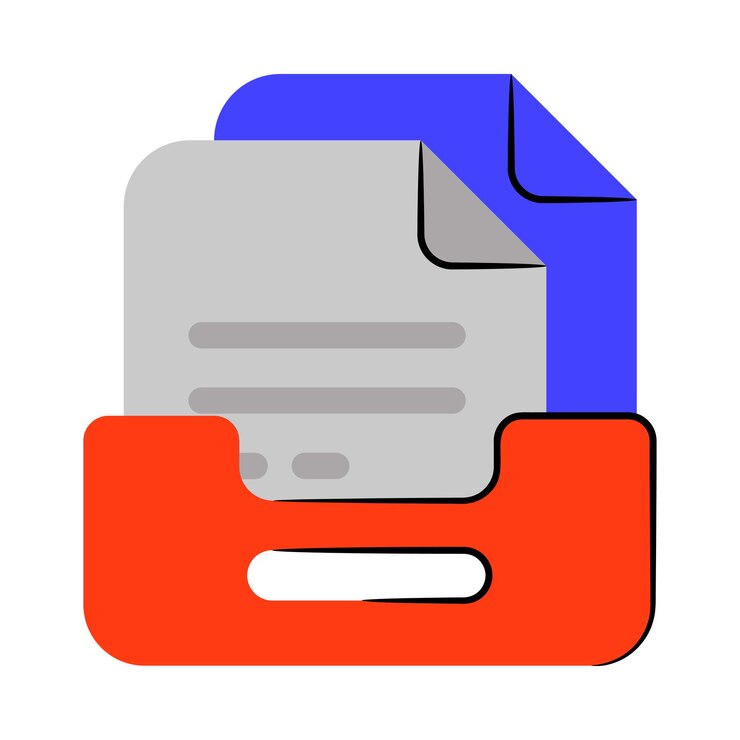 Iconos de documentos y carpetas