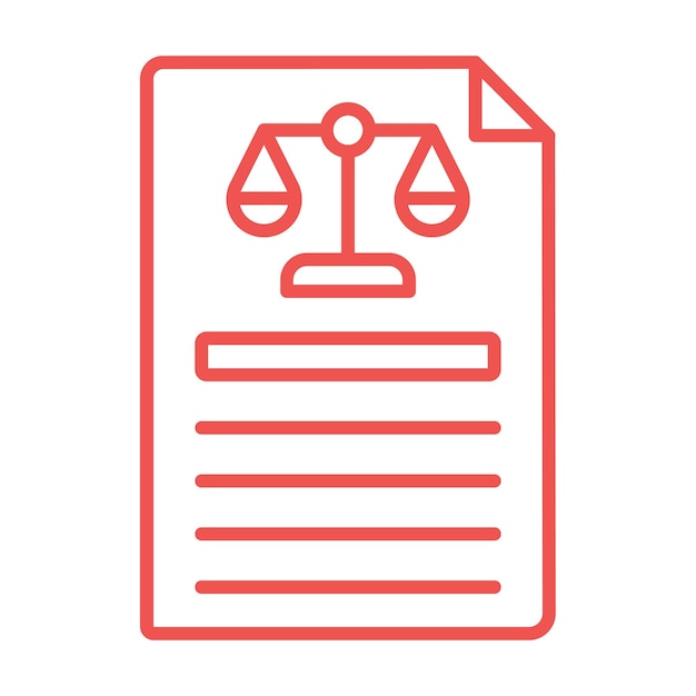Iconos de documentos legales
