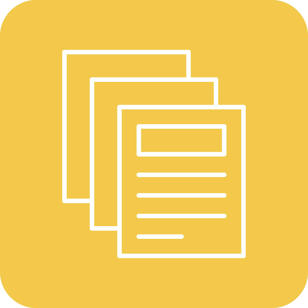 Iconos de los documentos