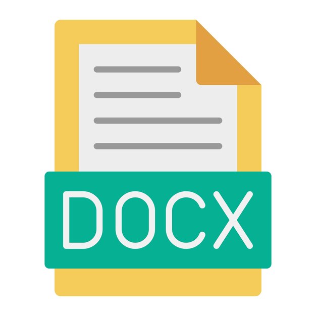 Vector iconos de los documentos