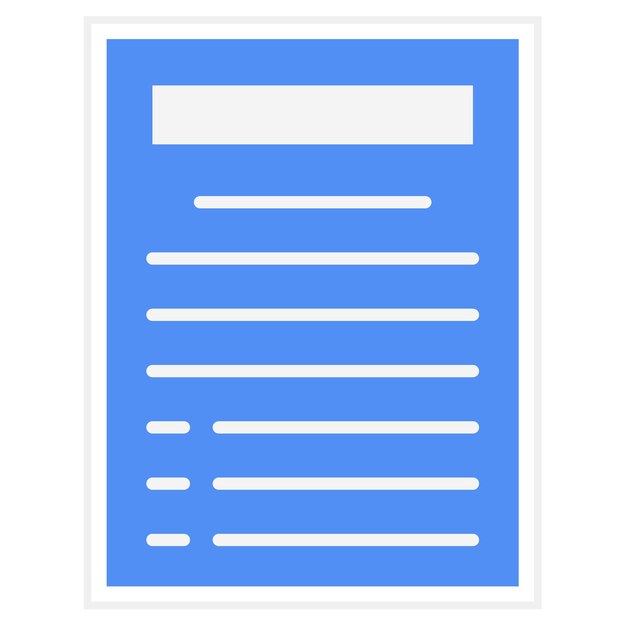 Iconos de los documentos