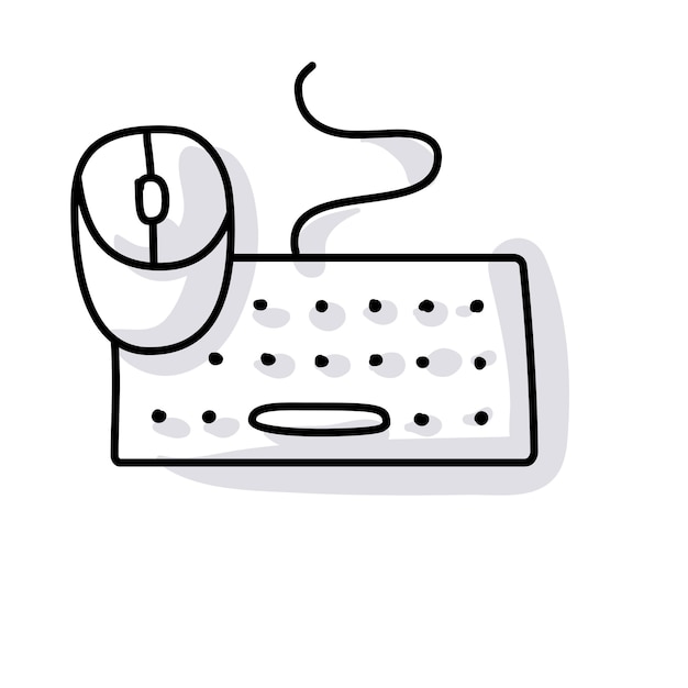Iconos de Doodle de tecnología