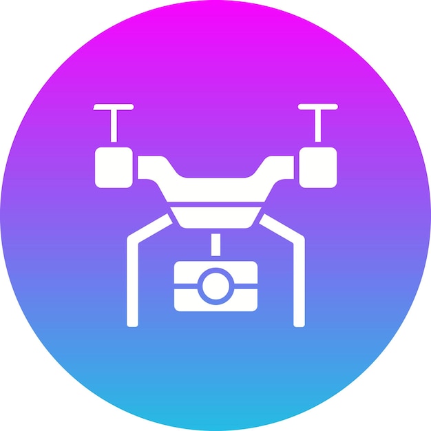 Iconos de drones inteligentes