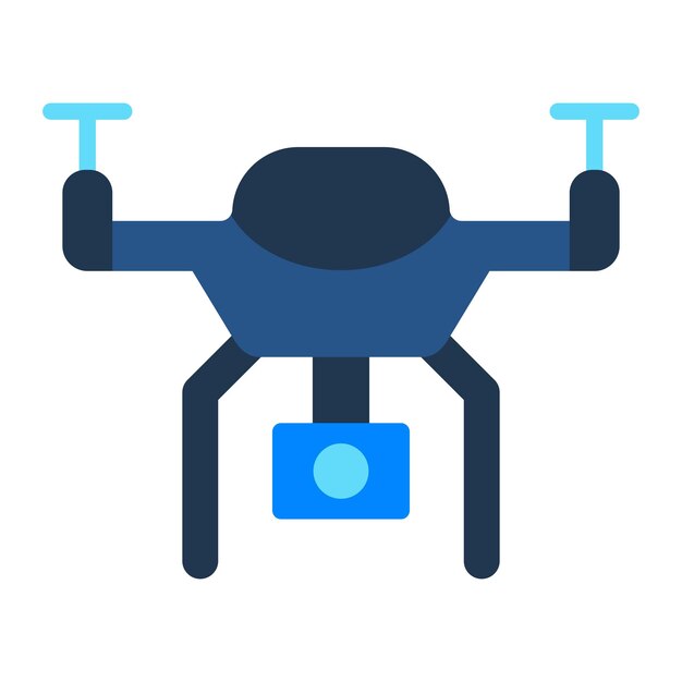 Iconos de drones inteligentes