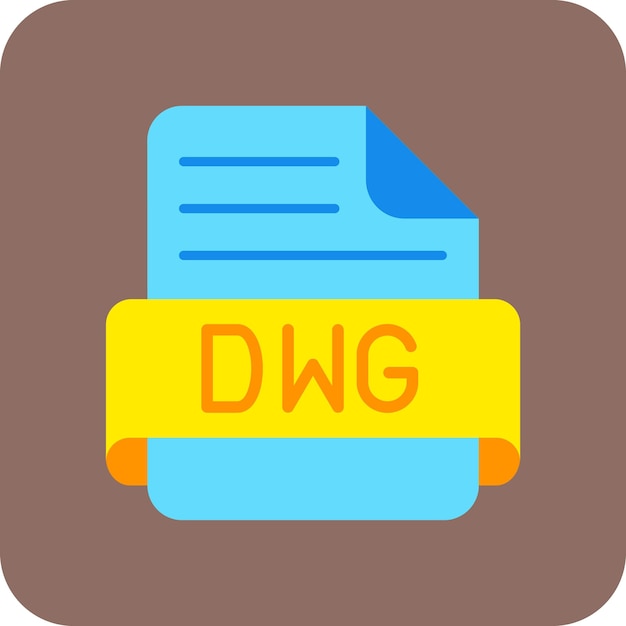 Vector iconos de las dwg