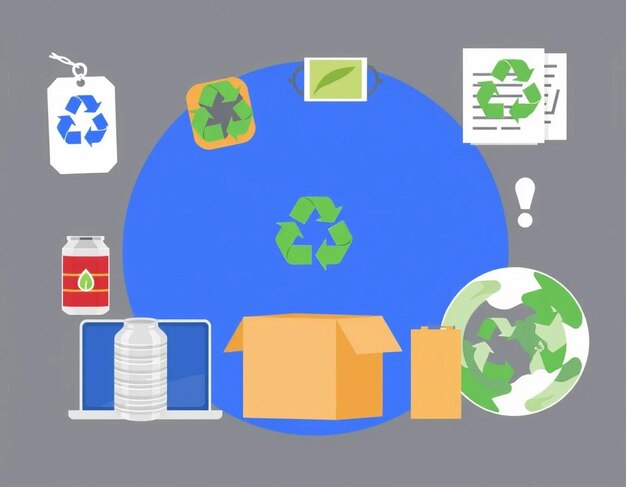 Iconos ecológicos lineales Iconos energéticos