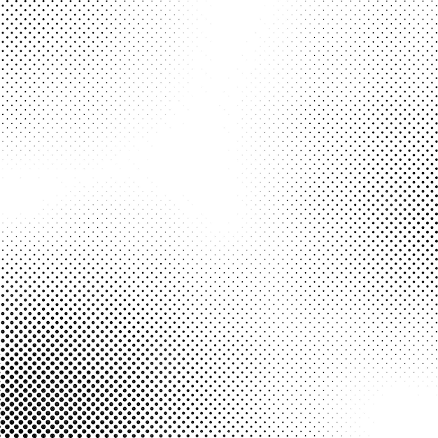 Iconos y elementos gráficos de arte vectorial de semitono de círculo