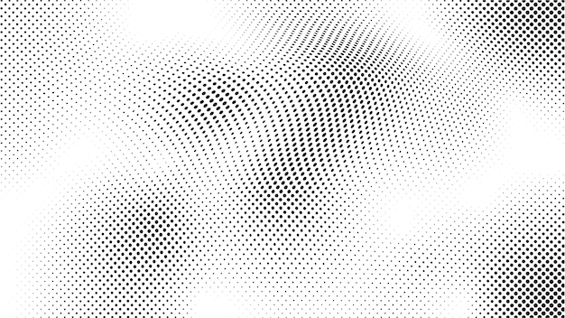Iconos y elementos gráficos de arte vectorial de semitono de círculo