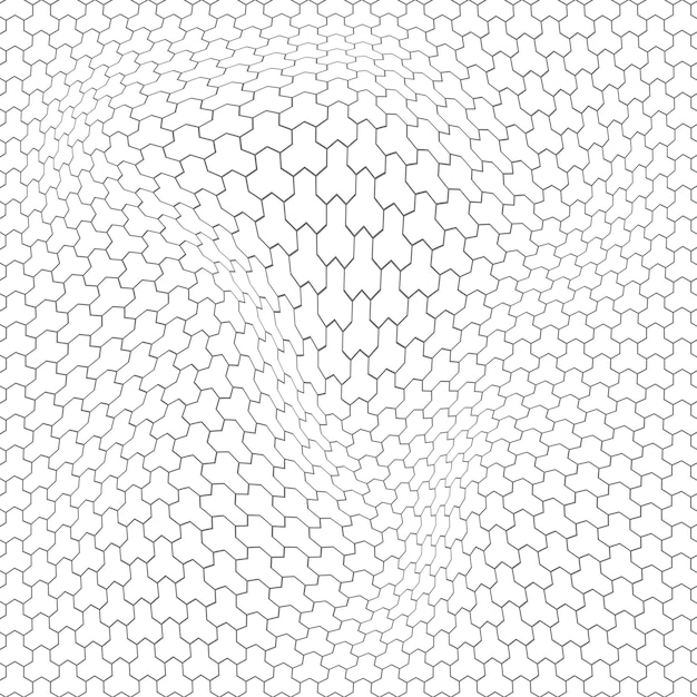 Iconos y elementos gráficos de arte vectorial de semitono de círculo