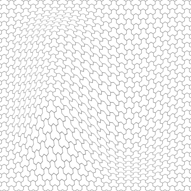 Iconos y elementos gráficos de arte vectorial de semitono de círculo