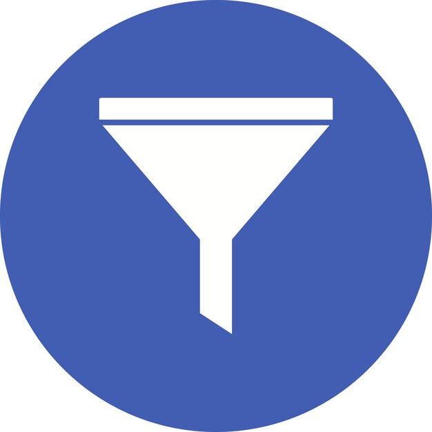 Iconos de embudo