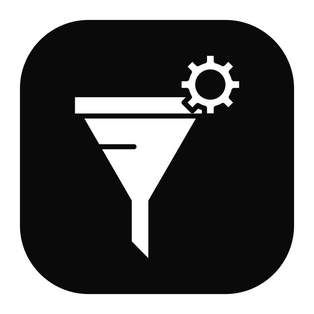 Iconos de embudo