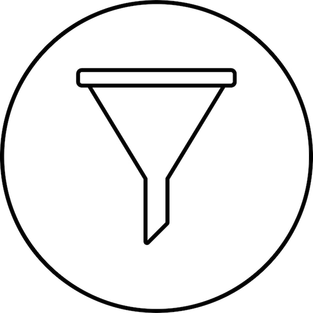 Iconos de embudo