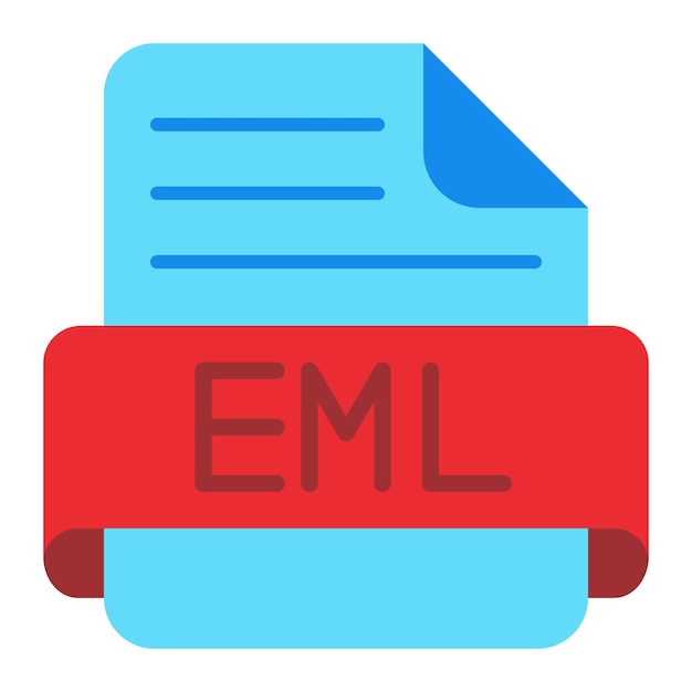 Vector iconos de la eml