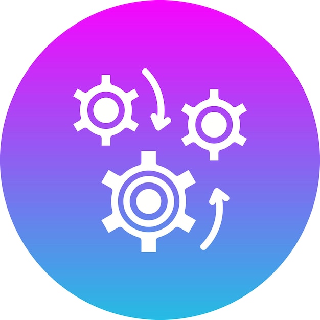 Iconos de engranajes