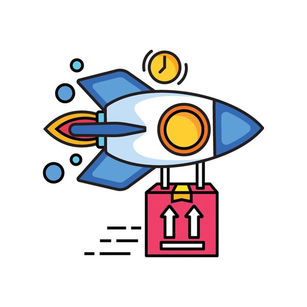 Iconos de entrega rápida