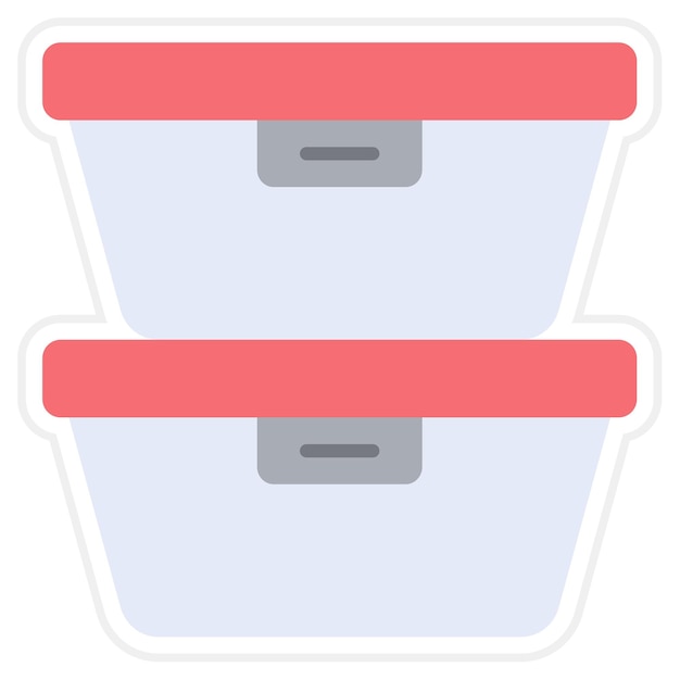 Iconos de envases de alimentos