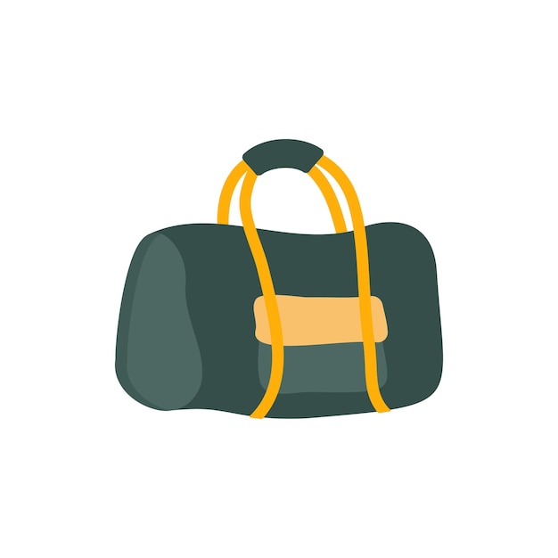 Iconos equipaje Maleta de viaje de verano de estilo plano Maletas y mochilas Ilustración vectorial