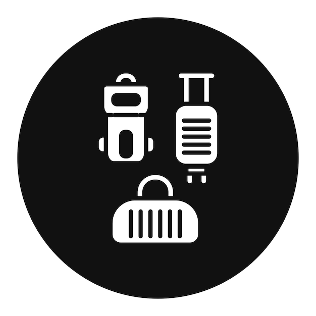 Iconos de equipaje
