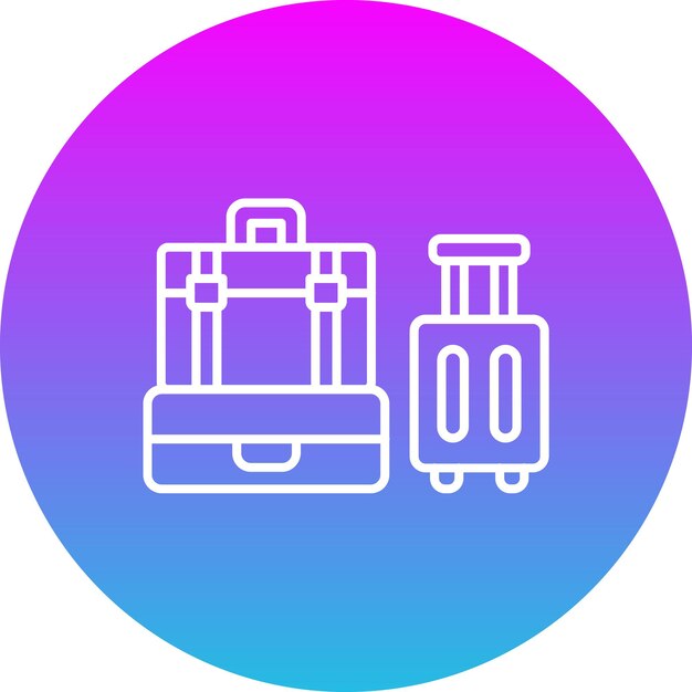 Iconos de equipaje