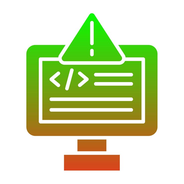 Vector iconos de error