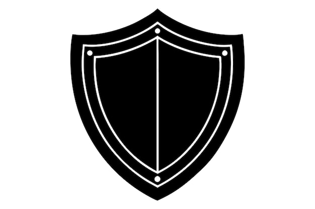 Iconos de escudo configurados en estilo vintage Icones de seguridad de escudo de protección Símbolo de calidad de insignia de escudo