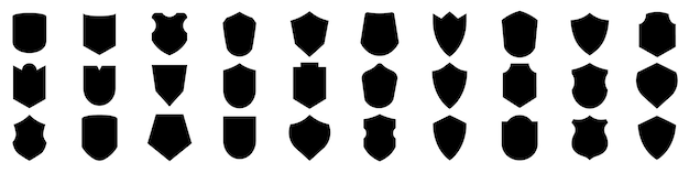 Los iconos de escudo establecen el concepto de nivel de protección