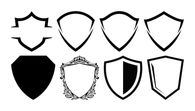 Iconos de escudo establecidos