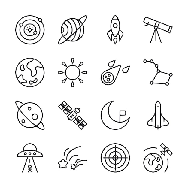Iconos del espacio y el universo
