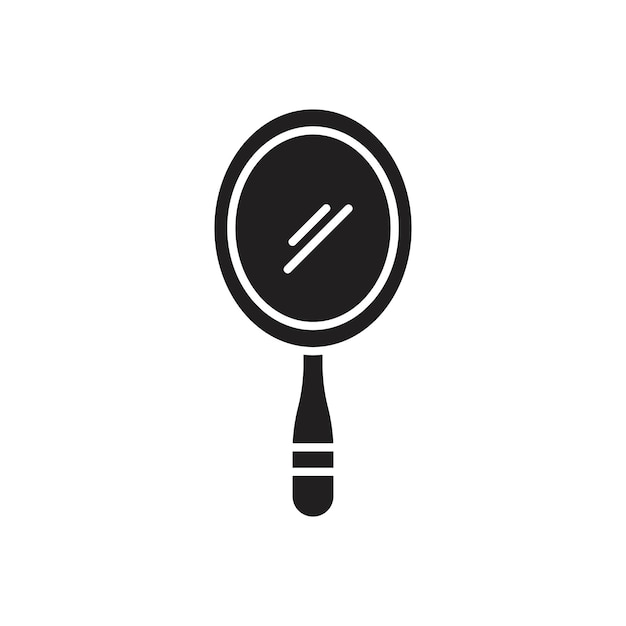 Iconos de espejo Líneas de arte Conjunto de logotipos