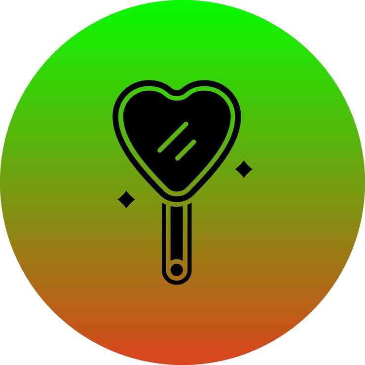 Vector iconos de espejo