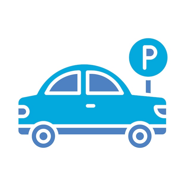 Iconos de estacionamiento