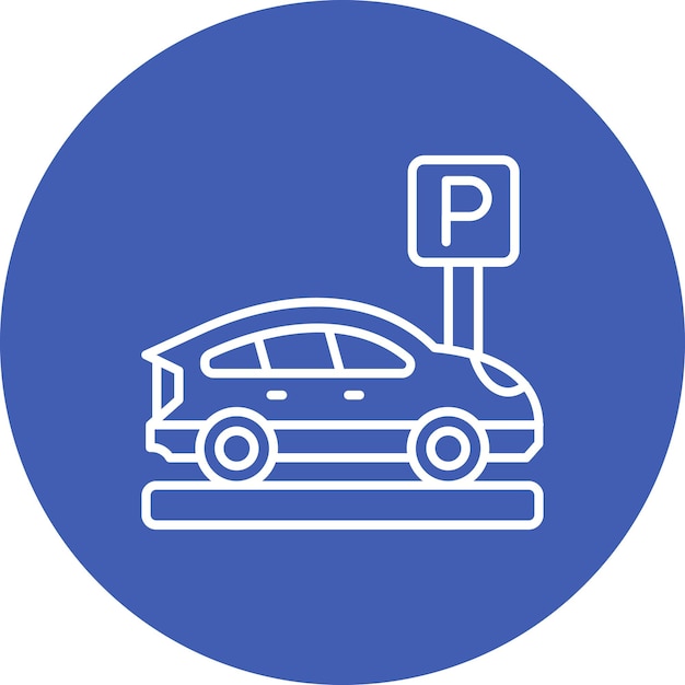 Iconos de estacionamiento