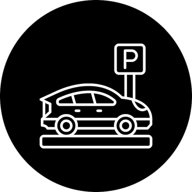 Iconos de estacionamiento