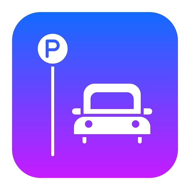Iconos de estacionamiento