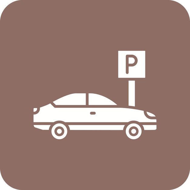 Iconos de estacionamiento