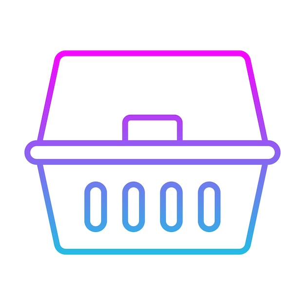 Iconos de estirofoam