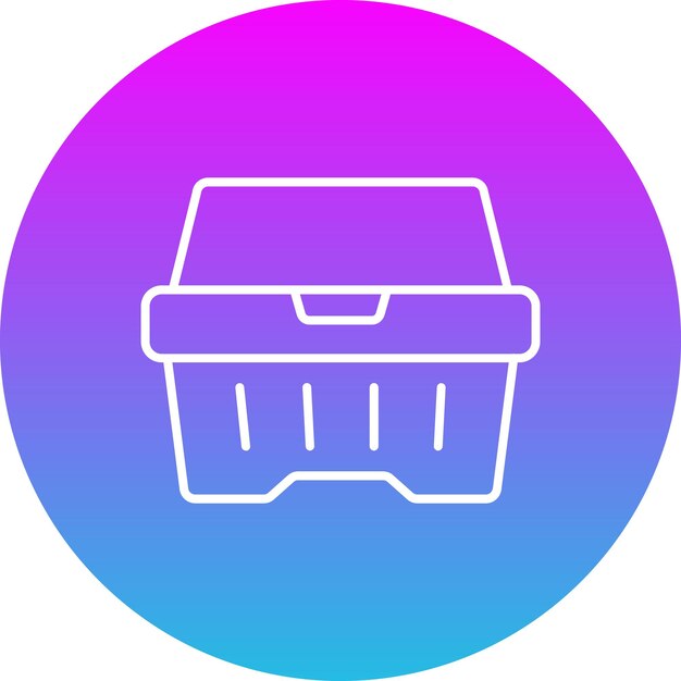 Iconos de estirofoam
