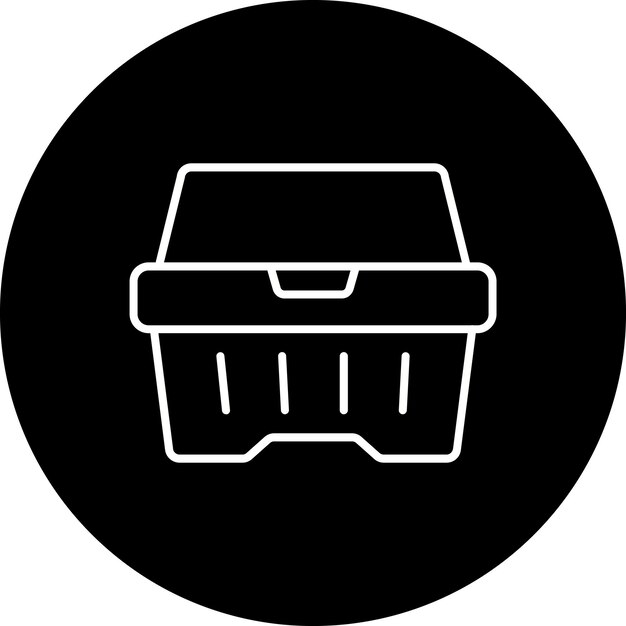 Iconos de estirofoam