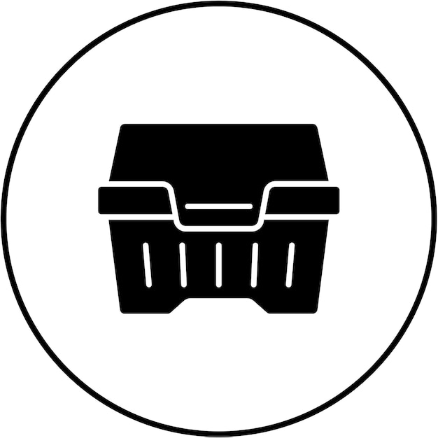 Iconos de estirofoam