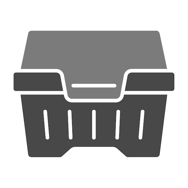 Iconos de estirofoam