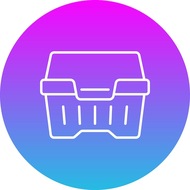 Iconos de estirofoam