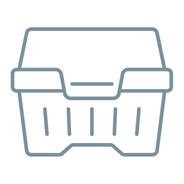 Iconos de estirofoam