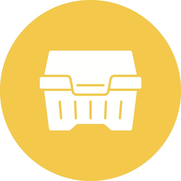Iconos de estirofoam