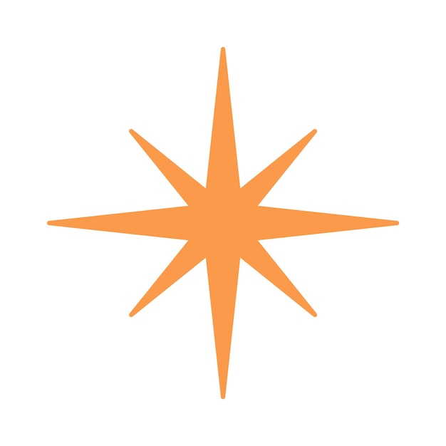 Los iconos de las estrellas centellean, las estrellas brillan, brillan.